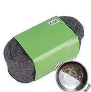 Fine Steel Wool | Steel Scrubber Wool Pads | Metal Strands, Low Dust, No Noise, Hardware Cloth for Buffing Polishing Removing