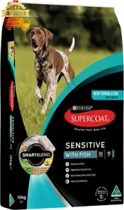 Supercoat Smartblend Adult Dog Food Fish 15kg Dry Dog Food