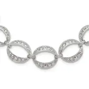Fashion 1928 Silver-Tone Fancy Link W/3In Ext. Necklace
