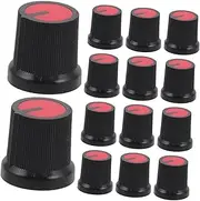 GOOHOCHY Electric Guitar Knobs for Volume 50pcs Plastic Volume Knobs Blossom Design for Wh148 Potentiometer