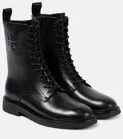 [Tory Burch] Tory Burch Leather combat boots UK 3.5 black