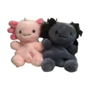 Palm Pals Onyx And Ax the Axolotl Plush Soft Toy 13cm BNWT