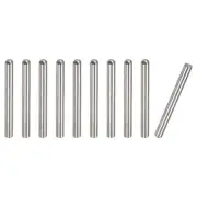 3x28mm Dowel Pins, 10pcs Round Head Flat Chamfered End Dowel Pin