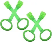 Crib Hanging Toy Baby Pull up Assistance Hook 4pcs Baby Bed Playpen Handles Newborn Baby Toy Coordination Confidence