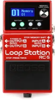 Boss RC-5 Loop Station Looper Pedal (3-pack) Bundle
