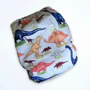 Front Snap Cloth Nappy #02 -PUL