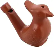 Peacock Shaped Pottery Water Bird Whistle Funny Bird Call Noise Maker for Elegant Decorative Unique Party Festival Sound Maker