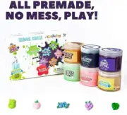 ToysButty Make Slime Kit for Girls Boys, 6 Pack Different Scented & Premade Slim
