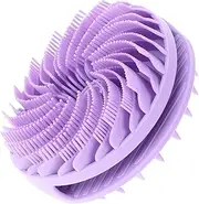 OSOLADY Double Sided Body Scrubber Silicone Loofah Exfoliating Bath Brush for Men Women Dry Brush for Face Body