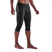 Skins Men's Series-3 Active 3/4 Tight Thermal Black