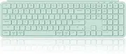 Keychron B6 Pro Ultra-Thin Wireless Keyboard, Full-Size ZMK with Numeric Keypad Quiet Typing, 2.4 GHz/Bluetooth 5.2/Wired Connection Long Battery Life, Compatible with Mac Windows Linux - Mint Green