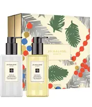Jo Malone Peony & Blush Suede Lotion/Lime Basil & Mandarin Wash 8.5oz ea Duo SET
