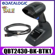 Datalogic QuickScan QBT2430-BK-BTK1 Wireless 2D Barcode Scanner USB Kit W/ Base