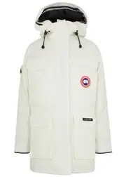 Canada Goose Expedition Reset Hooded Arctic-Tech Parka - White - L (UK14 / L) L (UK14 / L)