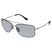 在飛比找PChome24h購物優惠-【INVU】瑞士完美視覺小臉偏光太陽眼鏡(銀) P1010A