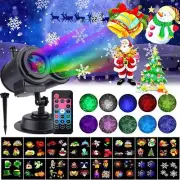 Christmas Projector Lights Outdoor Holiday Snowflake Projector with Remote