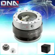 NRG GEN 2.0 STEERING WHEEL QUICK RELEASE HUB(SRK-200SL) SILVER BODY+BLACK RING