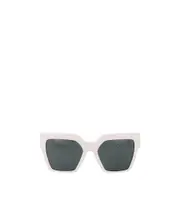 square-frame sunglasses 54 White