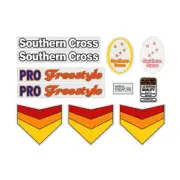 Southern Cross - Pro freestyle on clear - old school bmx