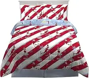 Franco Kids Bedding Soft Comforter and Sheet Set with Sham, 7 Piece Full Size, Elf on The Shelf