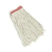 Libman Commercial 976 #32 4-Ply White Recylced Cotton Blend Cut End Mop Head