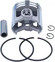 50mm Piston Fit for S 044 MS440 Rings Circlips 12mm Wrist Pin Kit 1128 030 2015