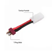 NEW Adapter Female/Male Deans T Plug to Tamiya Connector Conversion Cable 16AWG For RC Drone Car Boat Quadcopter Battery T PlugMale to Female