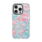 iPhone 16 Pro Clear Case MagSafe Compatible Abstract Springtime