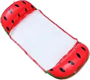 Inflatable Floating Bed Mat Set Slipper Shape for Beach Pool Easy to Store