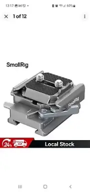 SmallRig HawkLock H38 Quick Release Mount Plate Kit for DJI Selected Stabilizers