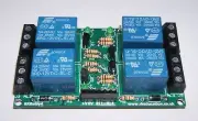 12V DC 4 Channel Relay Module Shield for Arduino Uno Mega PICAXE Raspberry PI