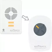 WTX4v2 ATA Garage Door Wall Button TrioCode WTX4v2 61191 Remote Control Wireless