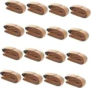 Homoyoyo 16Pcs Sturdy Luggage Straps Bundling Straps for Camping Outdoor and Home Use Durable and Compact Design for Securing Sleeping Bags and Picnic Mats
