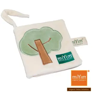 美國【miYim】有機棉布書-可吊掛-可啃咬 寶寶安撫玩具/新生兒彌月/禮物推薦