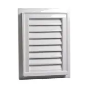 Gable Vent Rectangular 400 x 550mm Functional Plastic Architectural Roof Feature