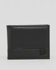 [Lucid] Lucid Men's Grazed Wallet in Black One Size Black