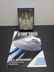 ISS Enterprise-D Mirror Universe Model Eaglemoss Star Trek SPECIAL NCC-1701-D