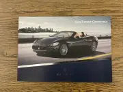 2010 MASERATI GRANTURISMO CONVERTIBLE GRANCABRIO USA BROCHURE