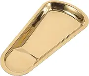 HOOTNEE Wear Resistant Scoop Rest Stylish Stainless Steel Spoon Holder for Restaurant Home Use Tabletop Decoration Kitchen Accessory for Chopsticks Spoons Forks