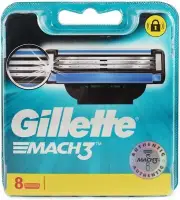 Gillette Mach 3-16 Count (2 x 8 Pack) Free Shipping