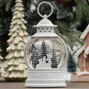 Christmas Deer Snow Globe, Musical Snow Globe Lantern with Swirling Glitter, ...