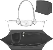 [ZeiLaBang Kakadi] Organiser for Longchamp Bag, Bag Organiser for Longchamp, Multi-Pocket Felt Handbag, Organiser for Longchamp Pliage, Purse Organiser, Organiser for Longchamp, Organiser for Insert Wallet
