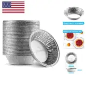 Disposable 5" Aluminum Foil Pie/Tart Pan 50 Pack | 5 Inch Round Cake Pan for ...