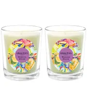 Qualitas Candles Morning Bloom Two Scented Beeswax Candle Set