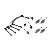 4 x NGK Spark Plugs + Bosch Leads Kit for Toyota Estima Tarago TCR10 TCR20 TCR21