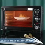 1200W Toaster Oven 20 Litres Capacity Compact Size Timer Countertop Toaster