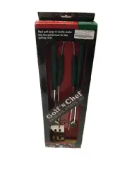 Vintage New ProActive Sports Golf'n Chef Barbecue Utensil 3 Piece Set