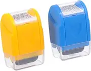 COOPHYA 2pcs Privacy Protection Roller Stamps Address Blocker Seals Garbled Seals for Envelopes Random Color