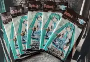 Weiss Schwarz Project Diva Vocaloid Booster Pack X5 Hatsune Miku Rin Len Luka