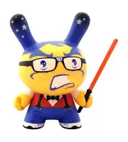 Geek Force Igor Ventura Art Of War 3 inch Dunny Series Kidrobot Vinyl Figure